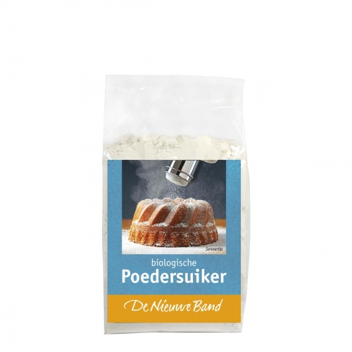 Poedersuiker rietsuiker van De Nieuwe Band, 8x 250 gr